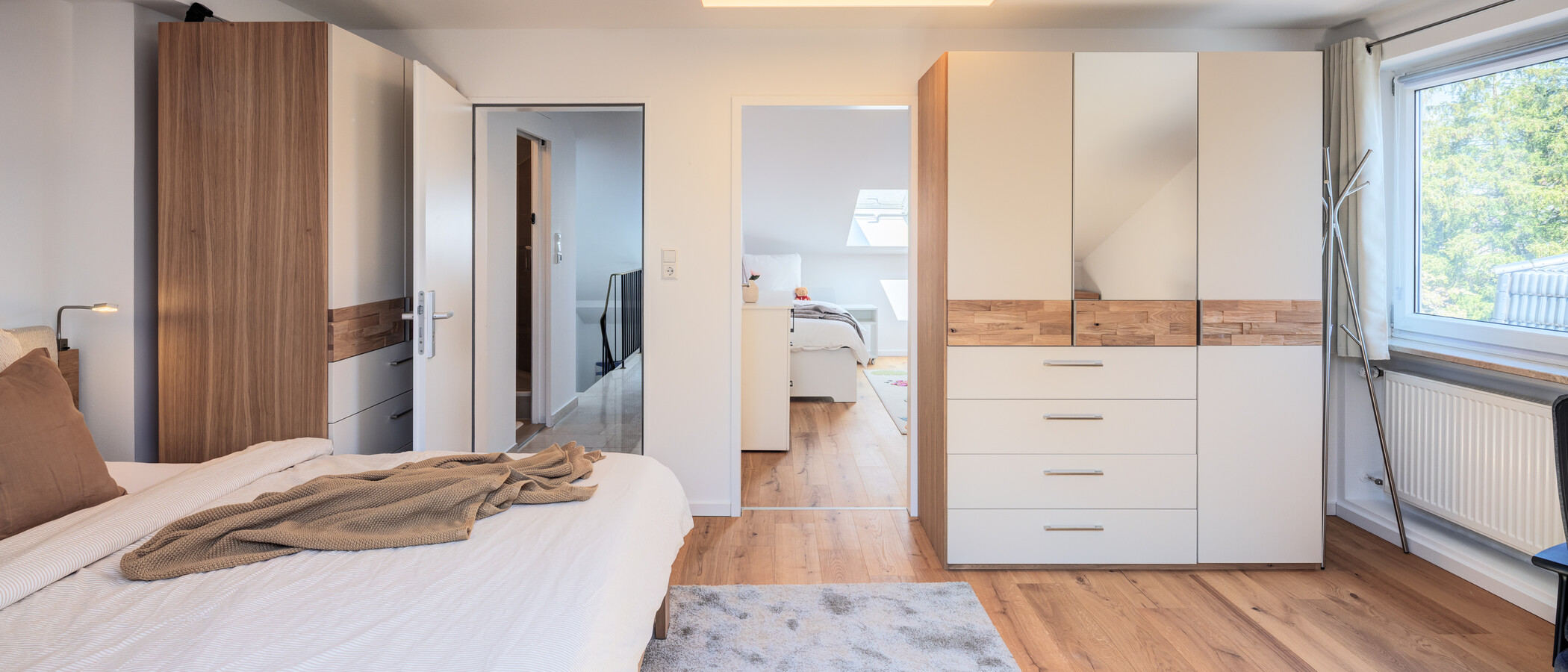 appartement style maisonnette München Waldtrudering 03 1ère chambre 14825