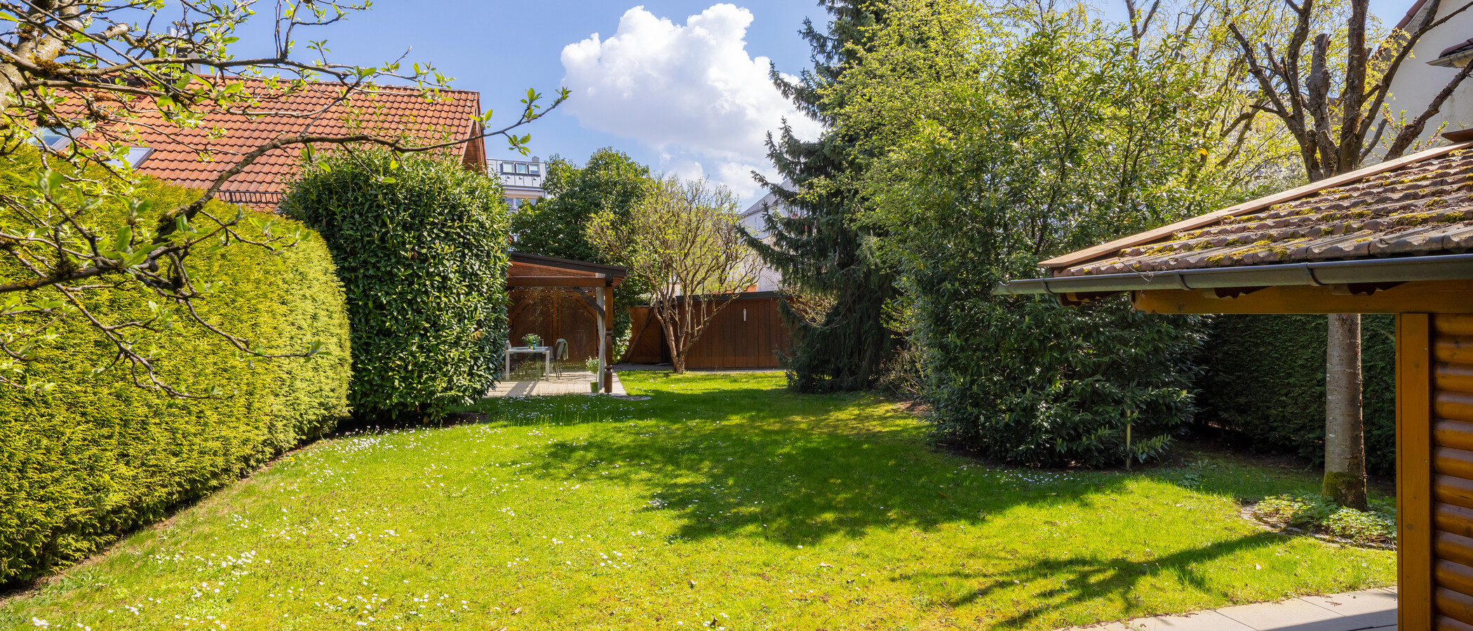 maison individuelle München Obersendling 01 jardin 14826