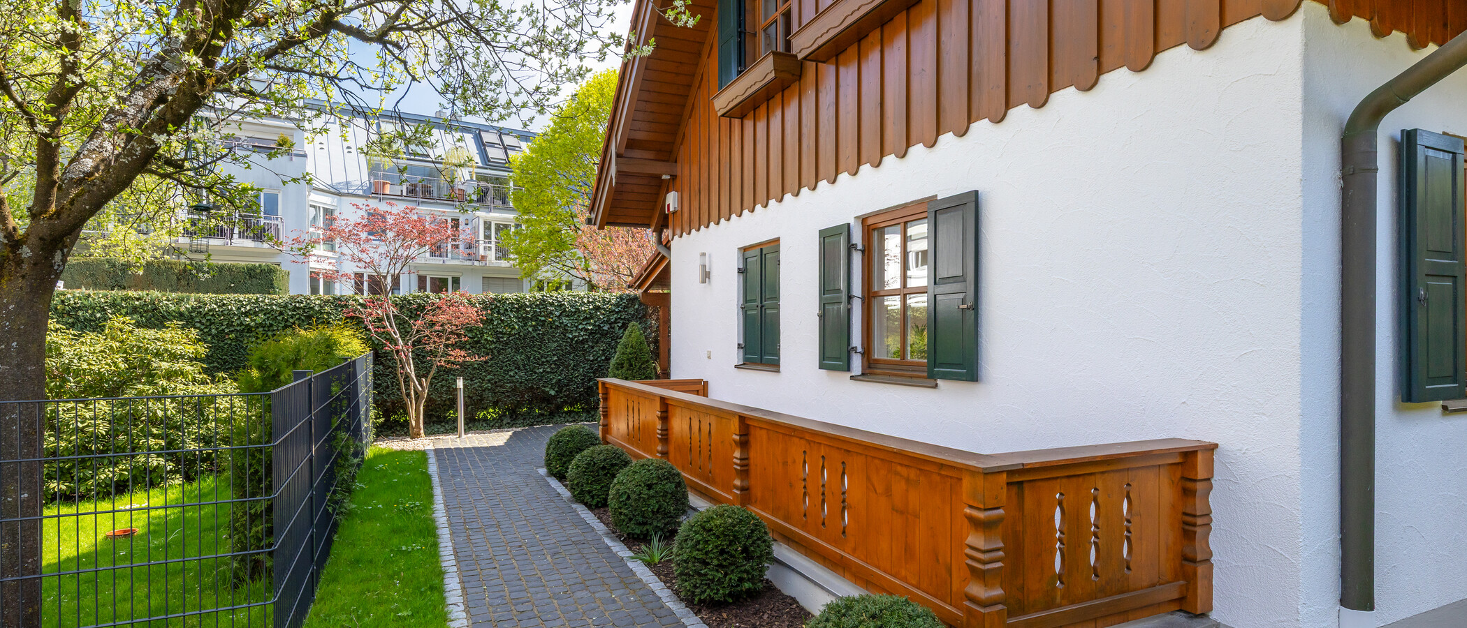 maison individuelle München Obersendling 04 Chemin d'accès  14826