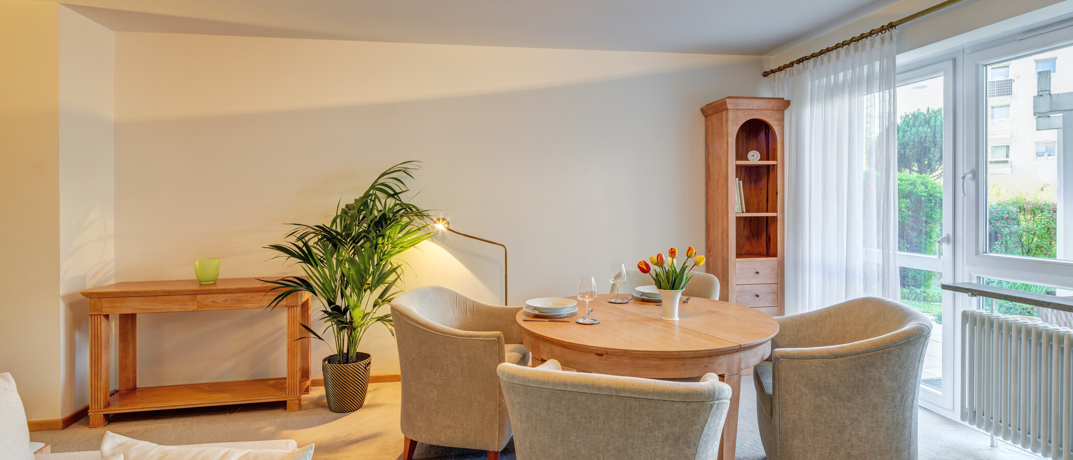 appartement München Mittersendling 02 salle de séjour 14827