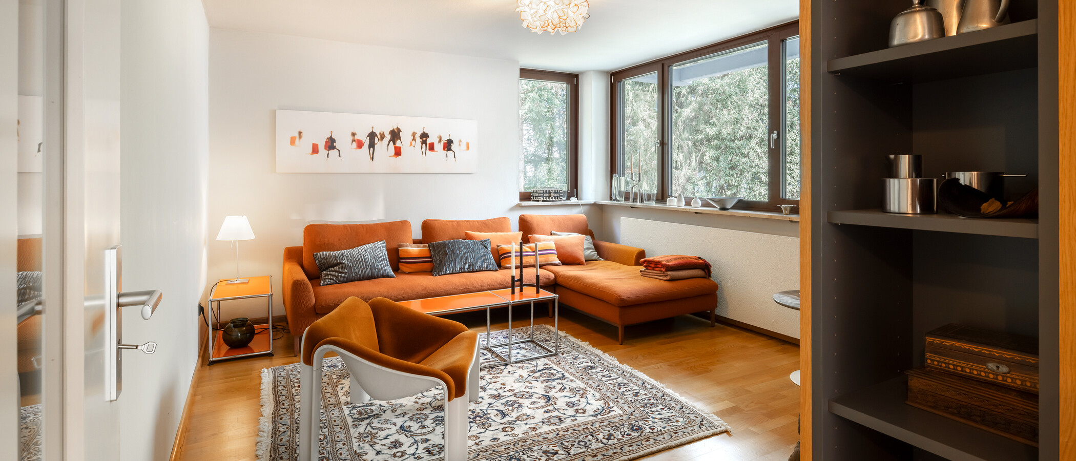 appartement München Oberföhring 01 salle de séjour 14829