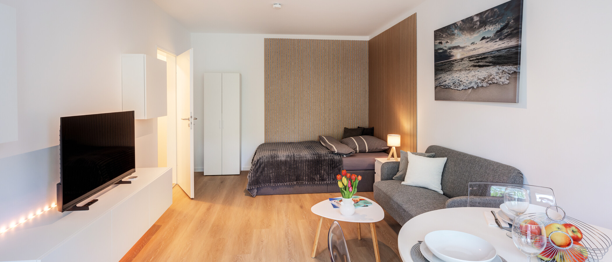 appartement München Schwabing-West 03 pièce à vivre 14831