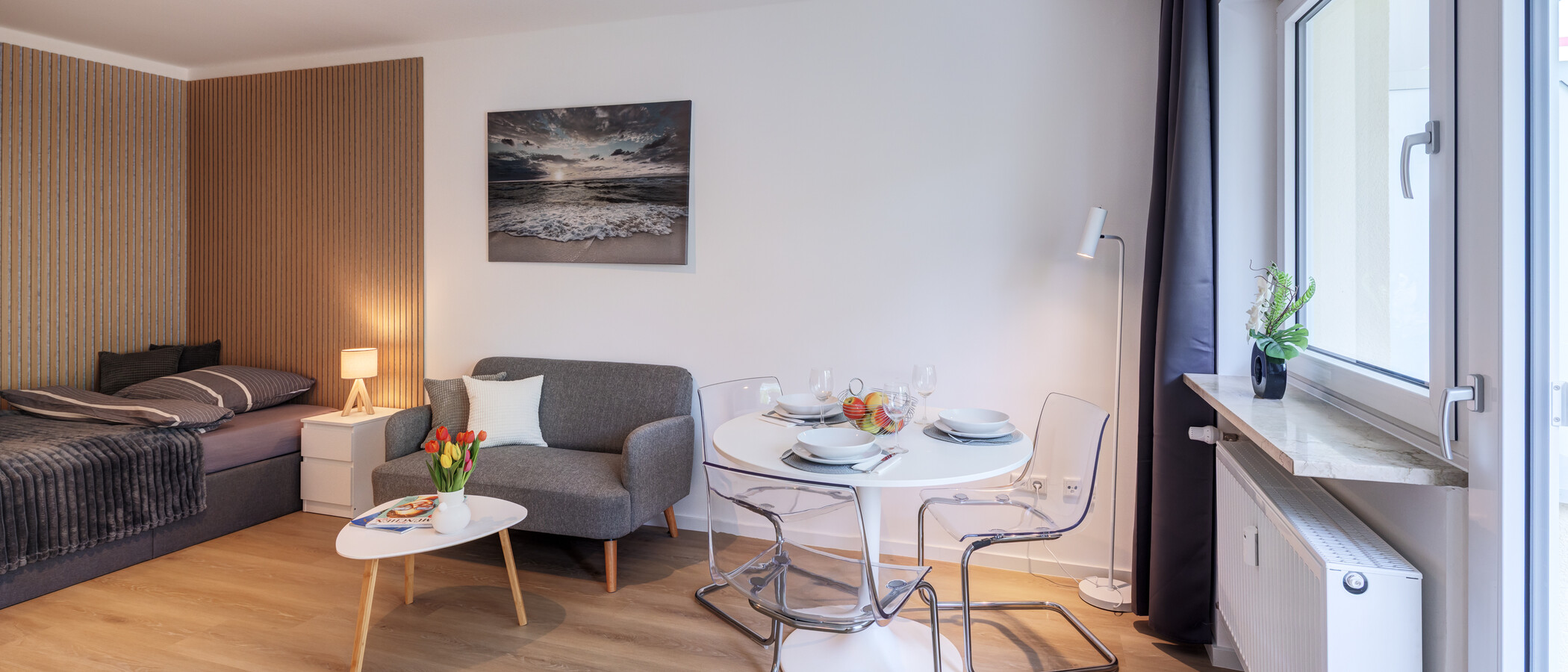 appartement München Schwabing-West 04 pièce à vivre 14831