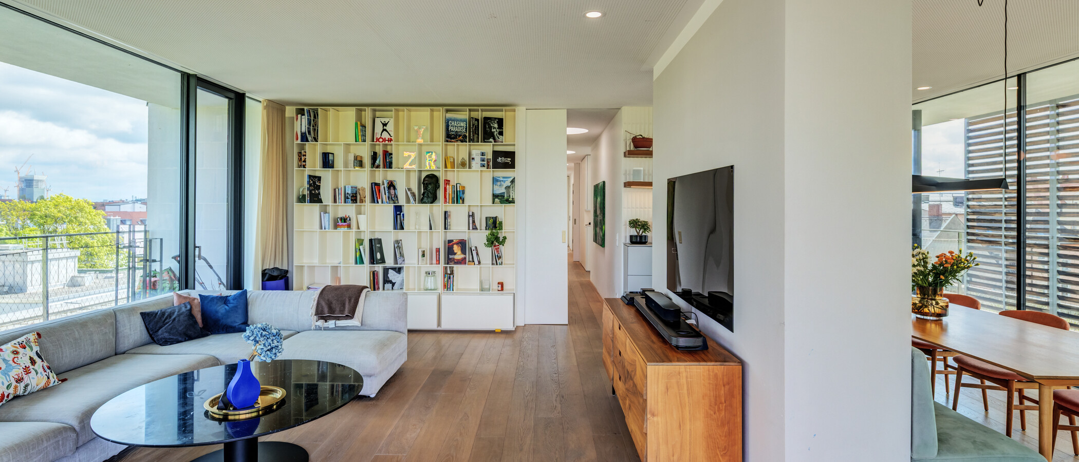 mansardé München Haidhausen 03 pièce à vivre 14832