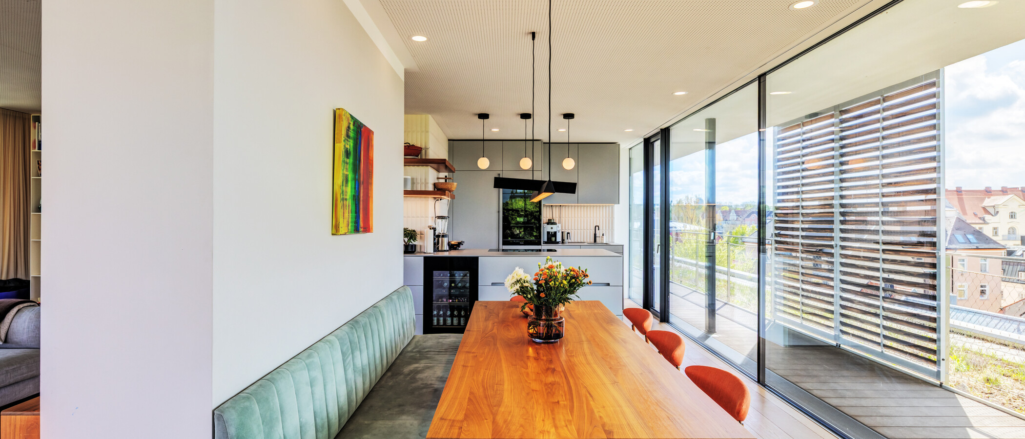 mansardé München Haidhausen 02 salle à manger 14832