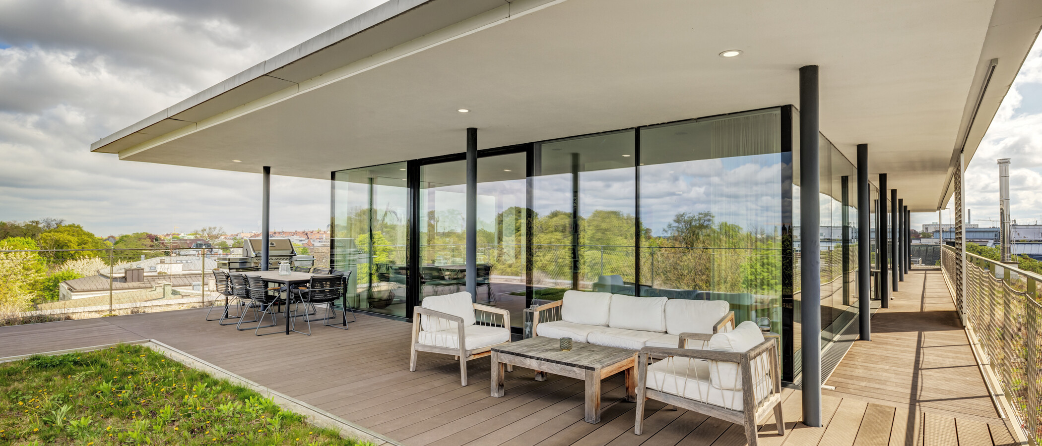 mansardé München Haidhausen 02 terrasse sur le toit 14832