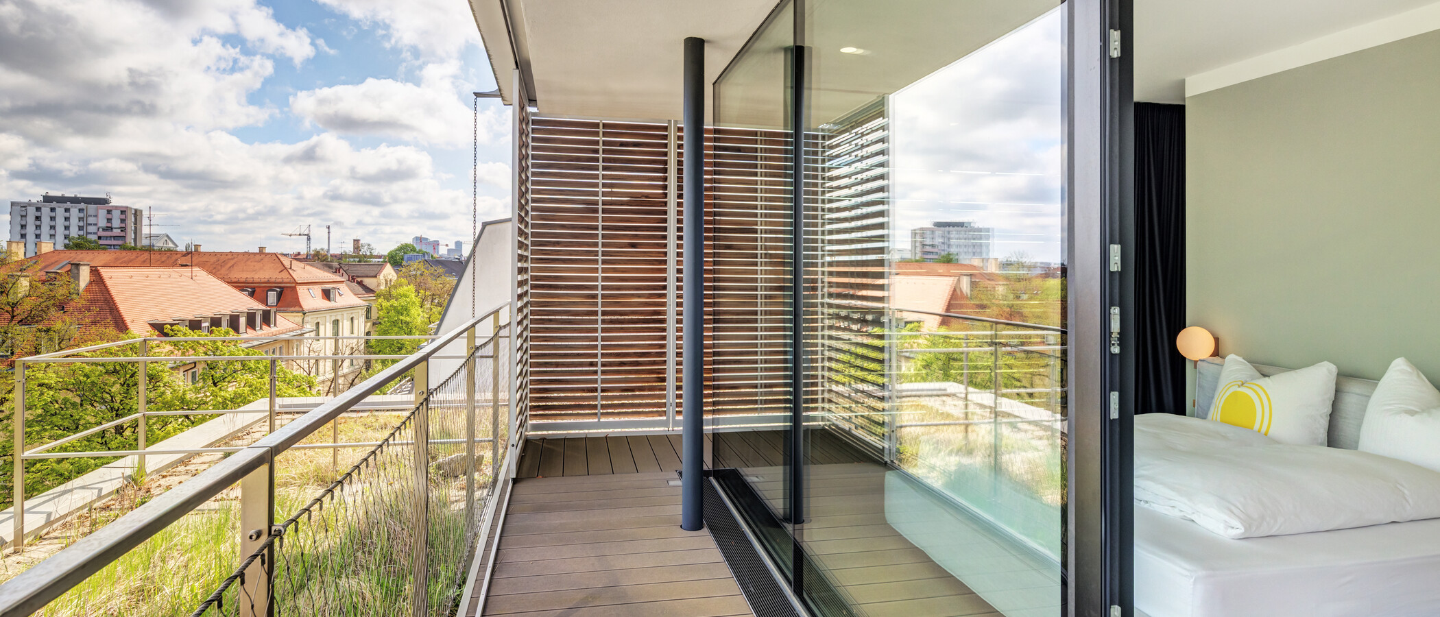 mansardé München Haidhausen 04 terrasse sur le toit 14832