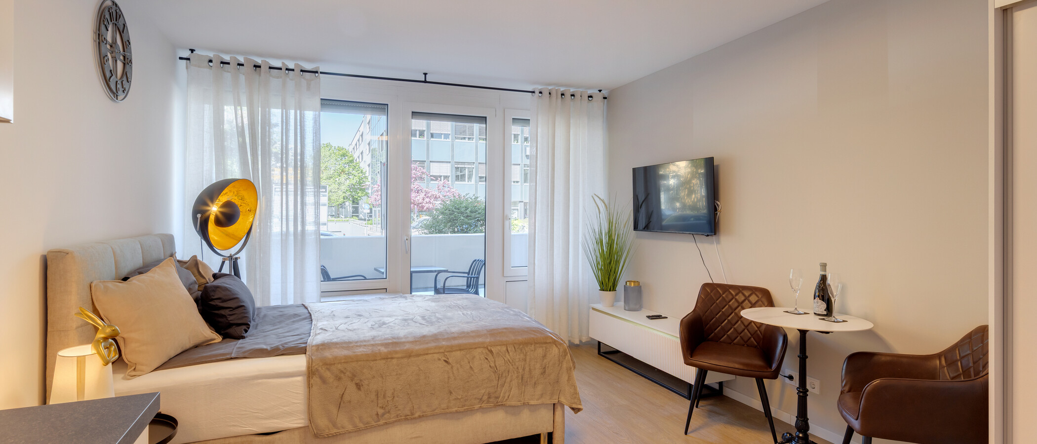 appartement München Schwabing-West 02 pièce à vivre 14835