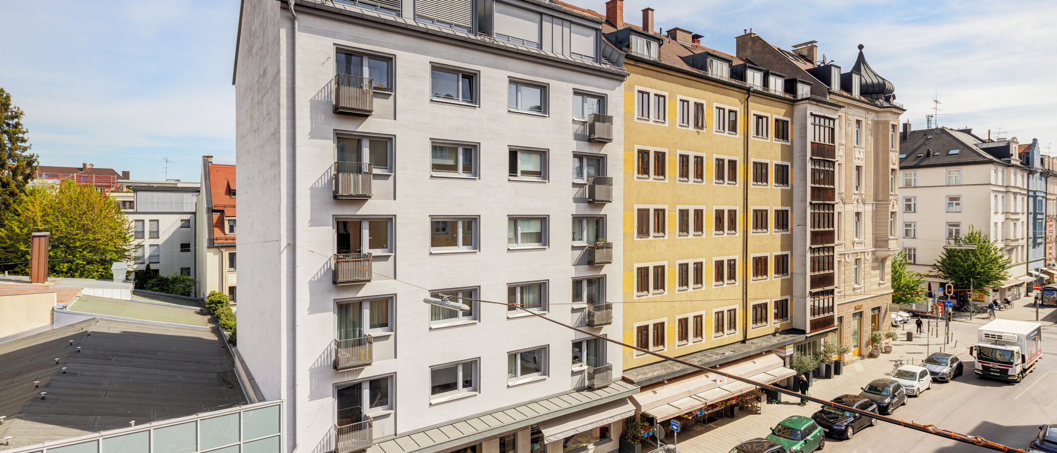 appartement München Schwabing (links der Leopoldstraße) 04 vue 14839