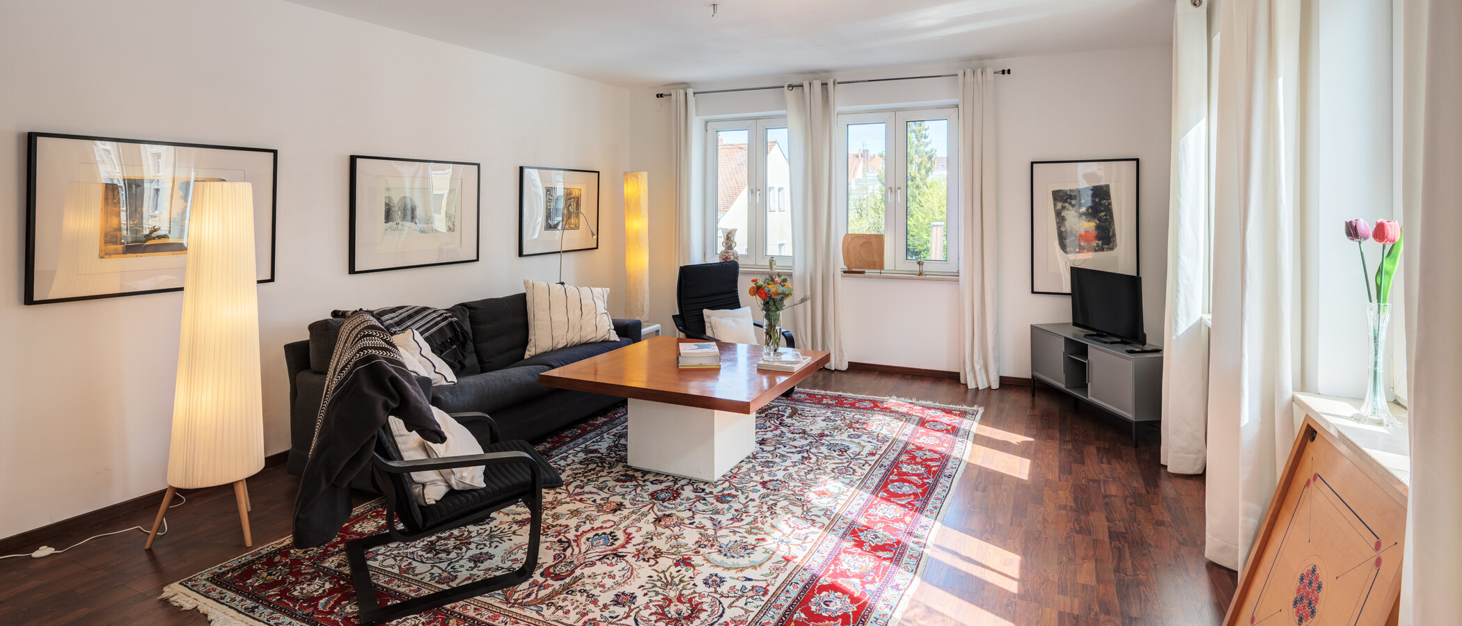 appartement München Schwabing (links der Leopoldstraße) 02 salle de séjour 14839