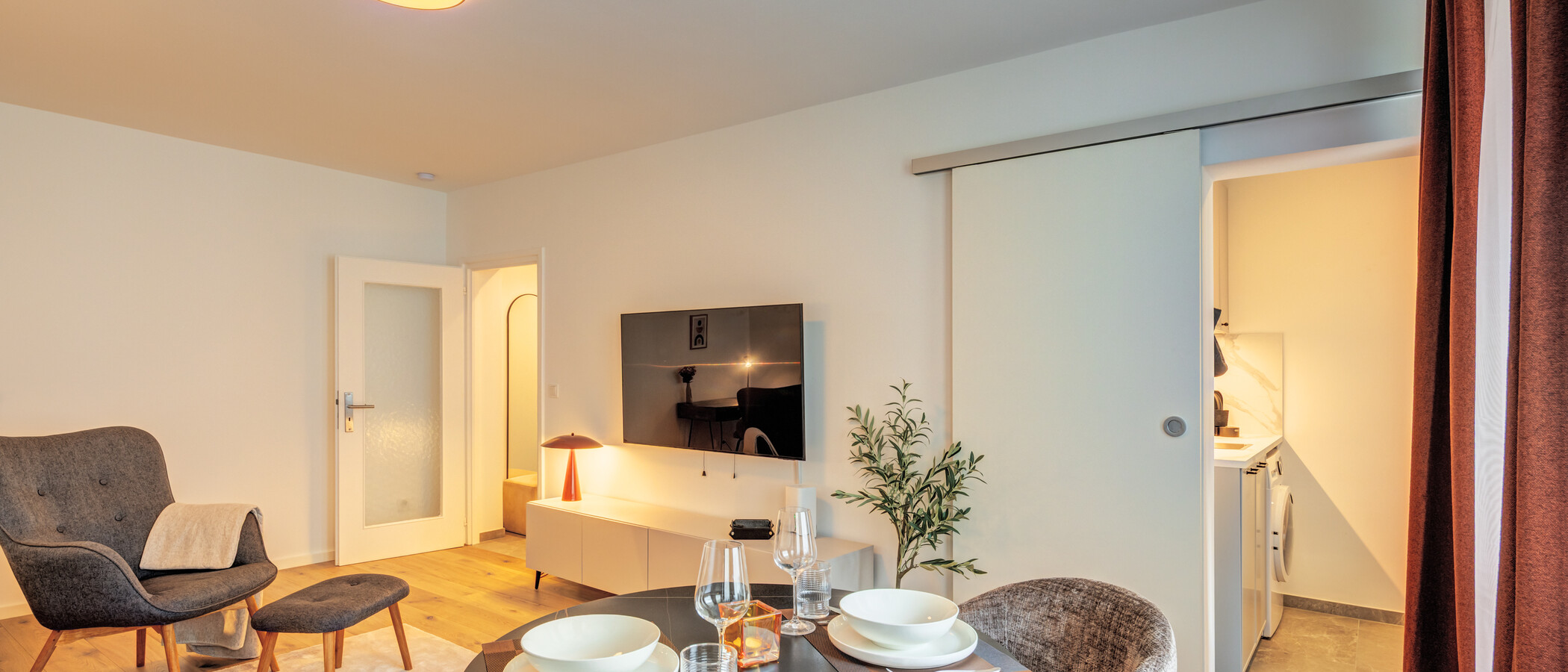 appartement München Schwabing-West 04 pièce à vivre 14841