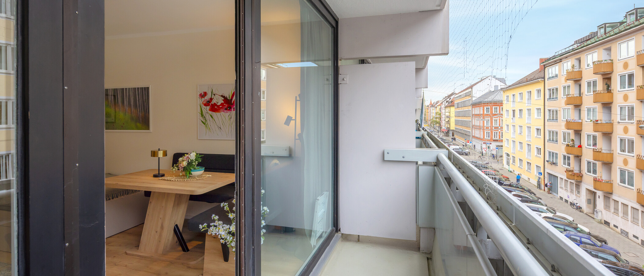appartement München Maxvorstadt - Universitätsviertel 01 balcon 14844