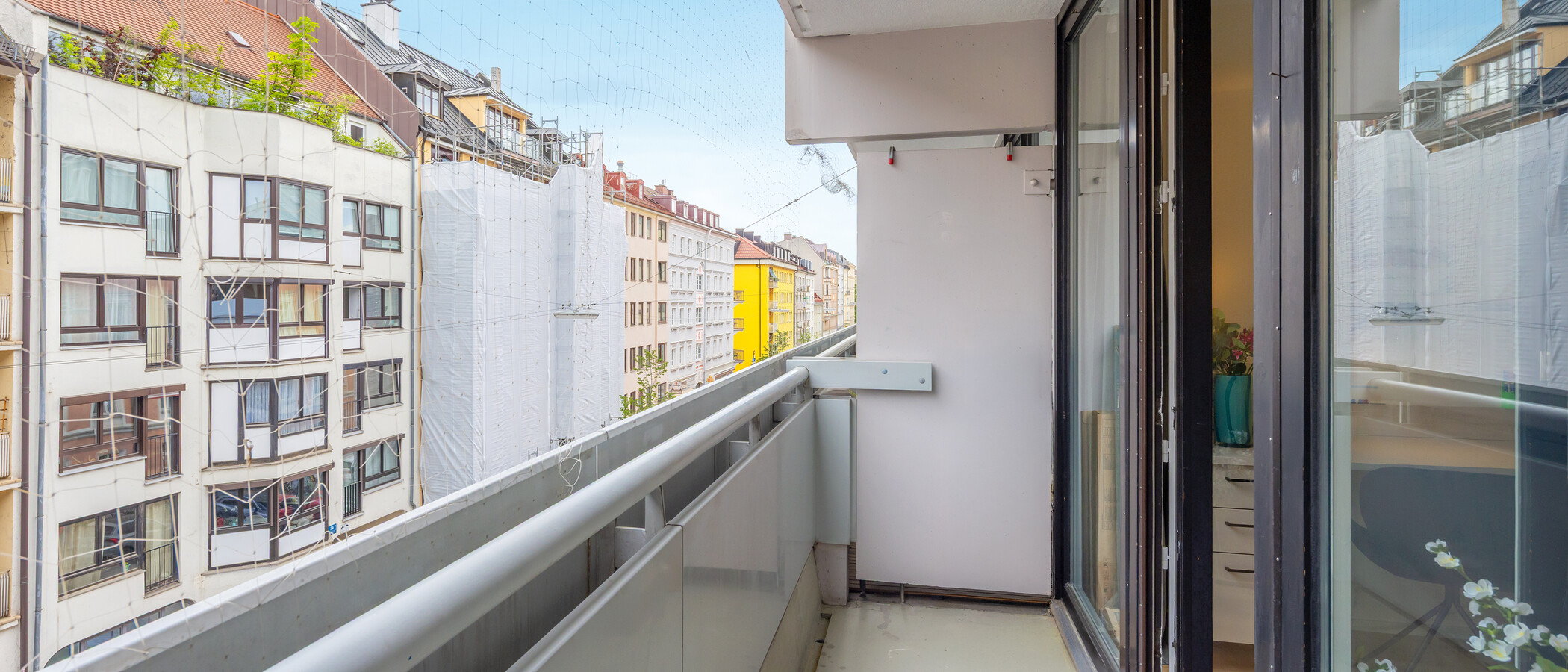 appartement München Maxvorstadt - Universitätsviertel 02 balcon 14844