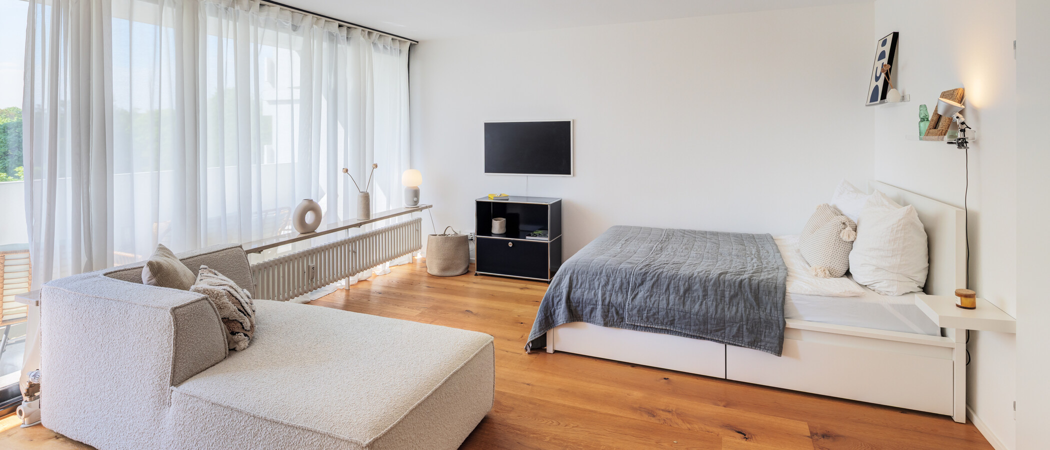appartement München Nymphenburg 02 pièce à vivre 14845
