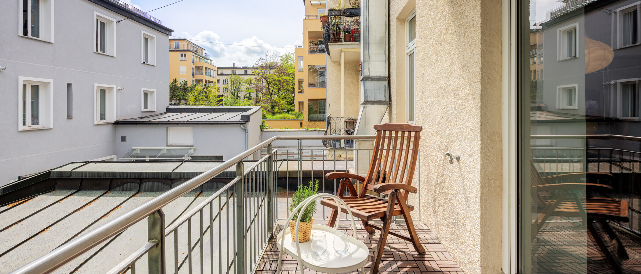 appartement München Glockenbachviertel 03 balcon 14849