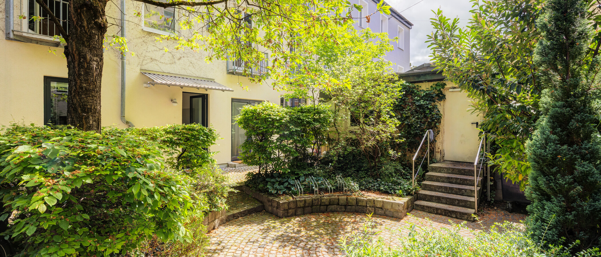 appartement München Glockenbachviertel 01 cour intérieure 14849