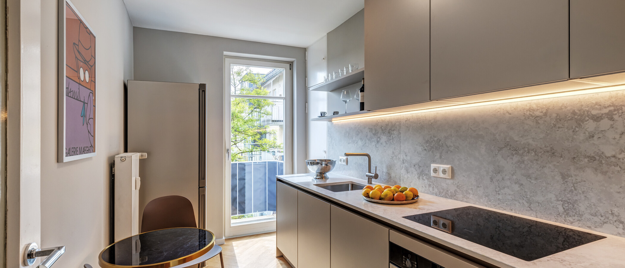 appartement München Maxvorstadt - Universitätsviertel 01 cuisine 14853