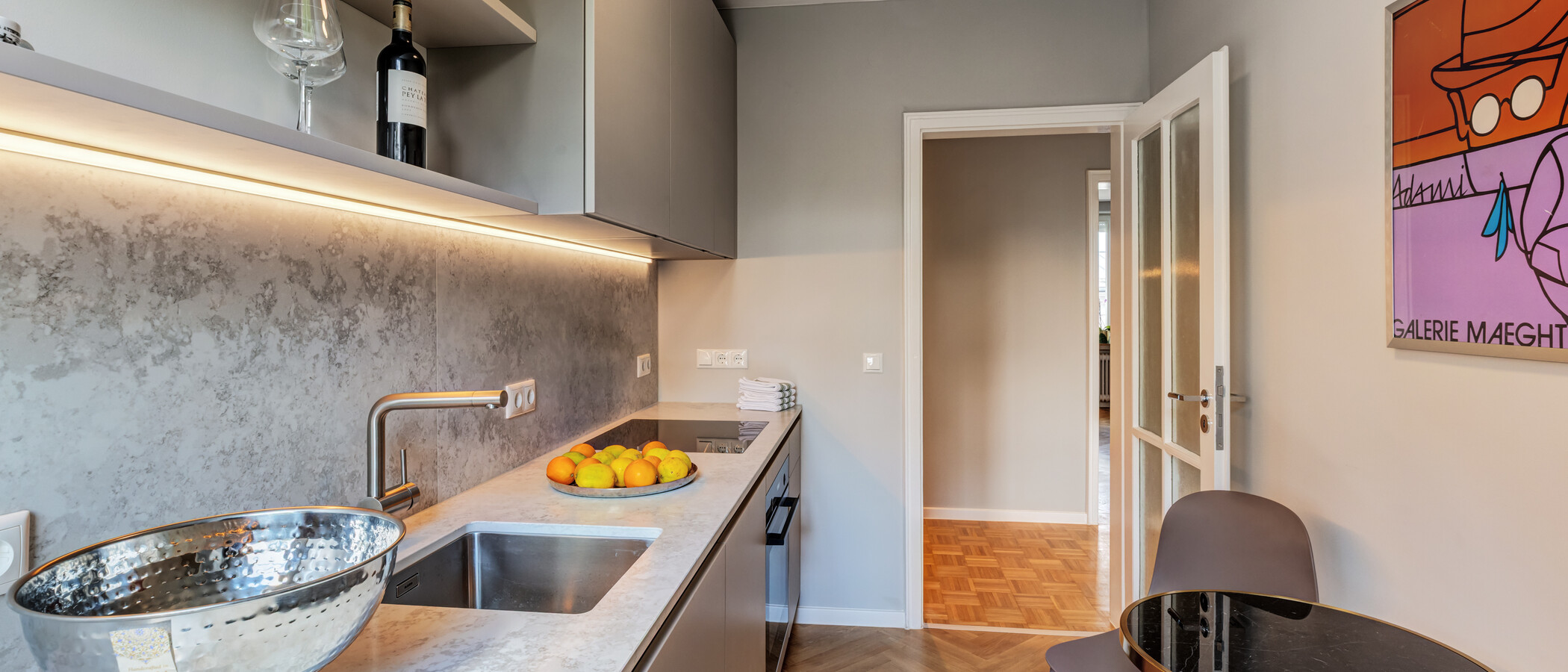 appartement München Maxvorstadt - Universitätsviertel 03 cuisine 14853