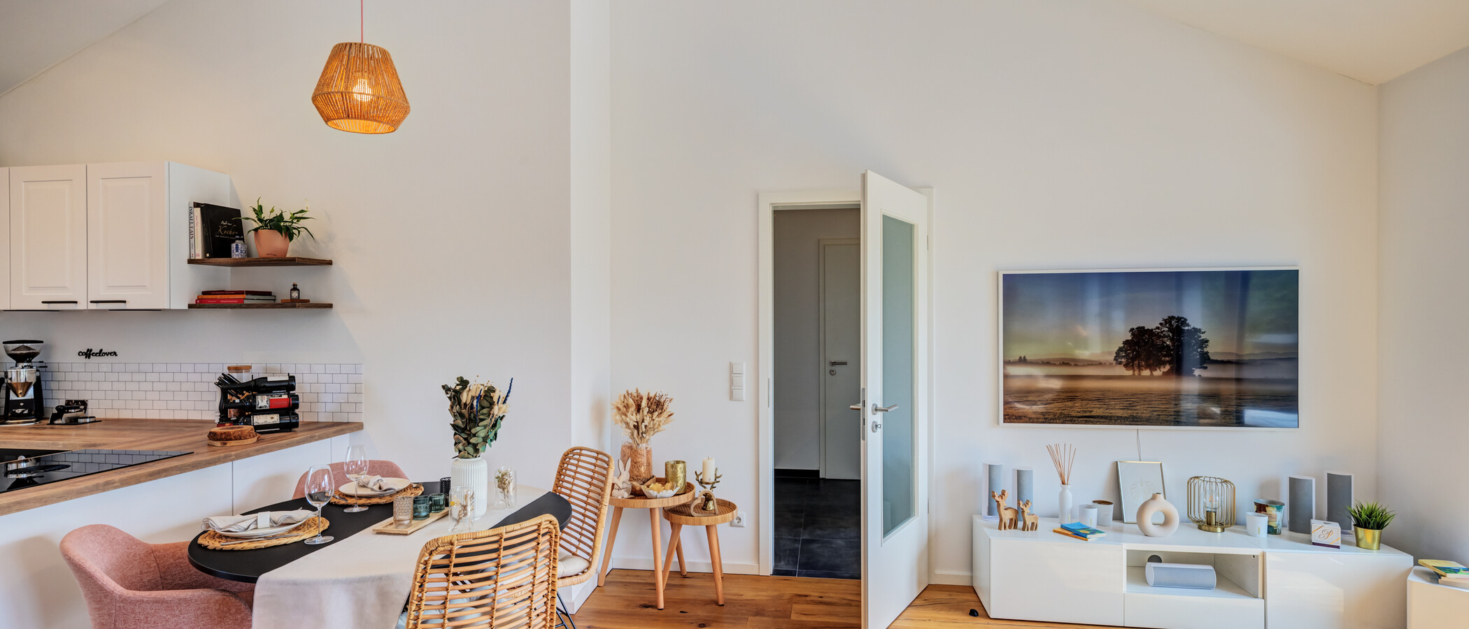 appartement avec terrasse sur le toit Planegg 04 pièce à vivre 14854