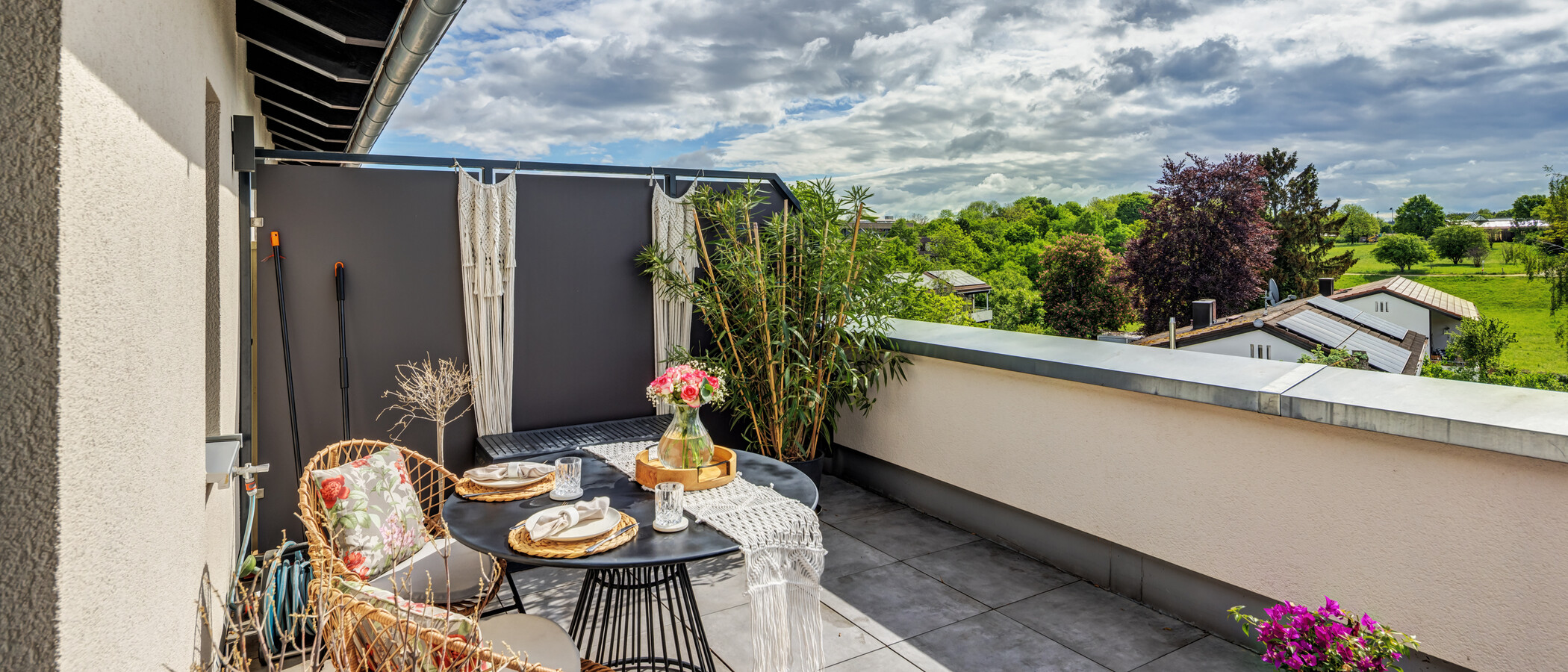 appartement avec terrasse sur le toit Planegg 02 terrasse sur le toit 14854