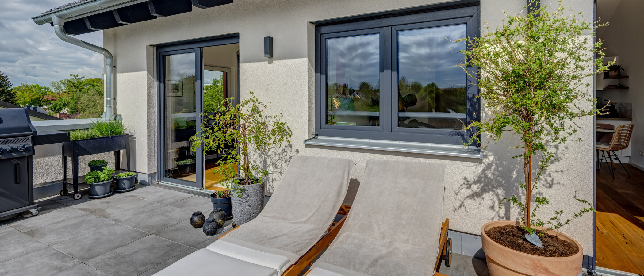 appartement avec terrasse sur le toit Planegg 04 terrasse sur le toit 14854