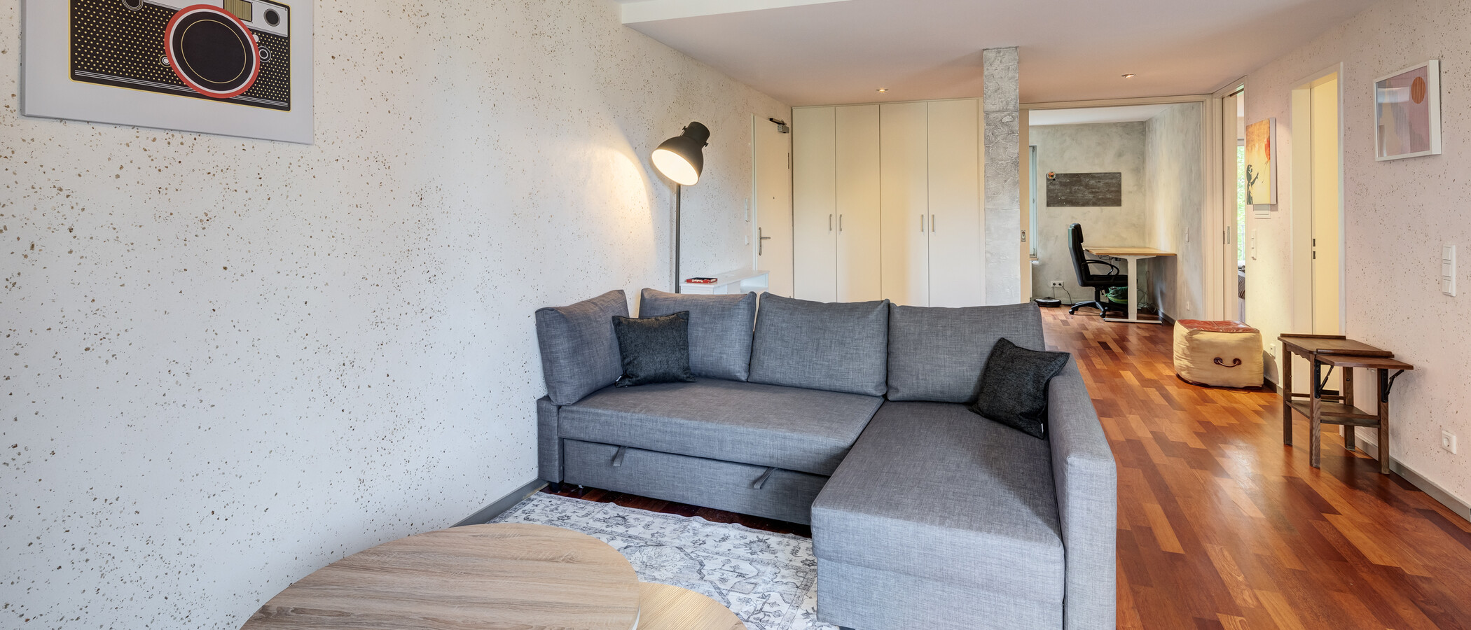 appartement München Haidhausen 03 pièce à vivre 14860