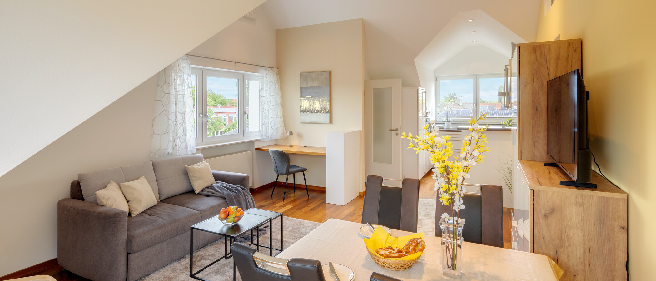 appartement Puchheim 02 pièce à vivre 14862