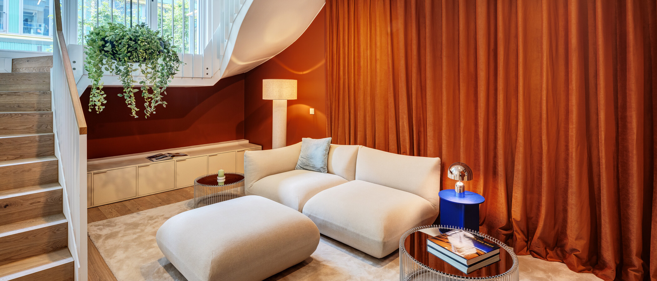 appartement style maisonnette München Neuhausen 02 pièce à vivre 14864