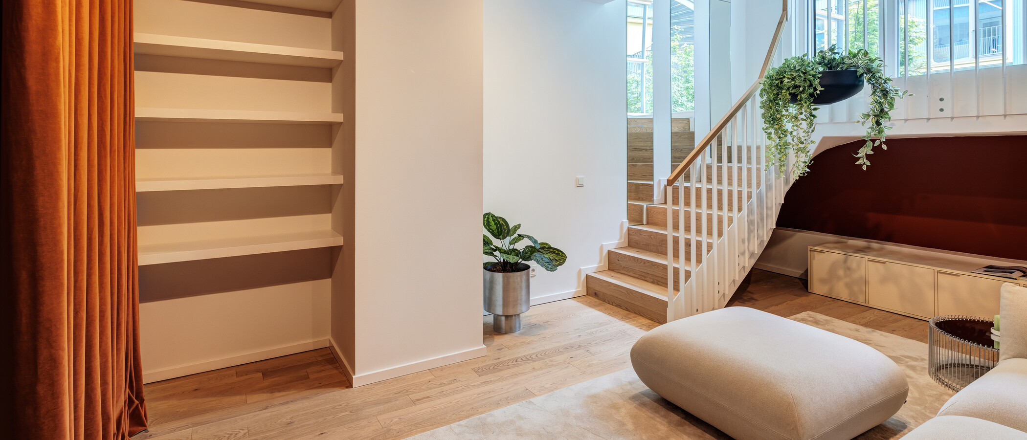 appartement style maisonnette München Neuhausen 04 pièce à vivre 14864