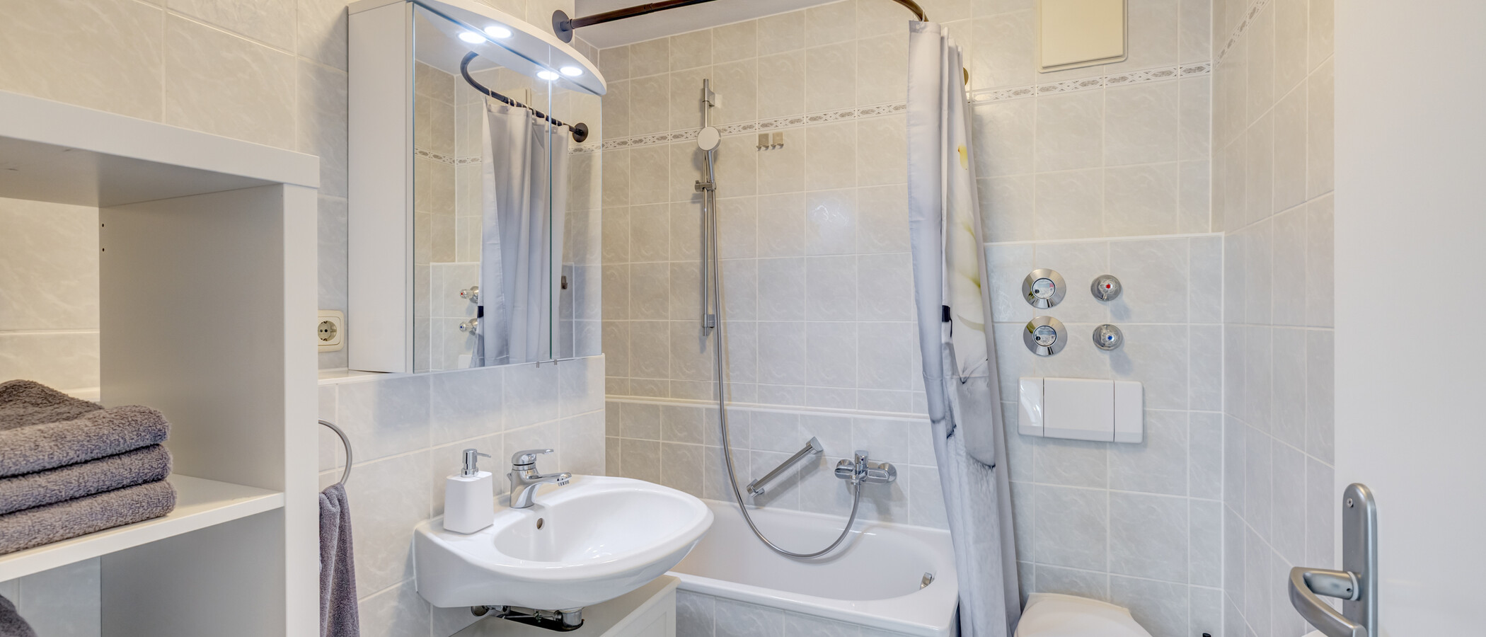 appartement München Untermenzing 01 salle de bain 14866