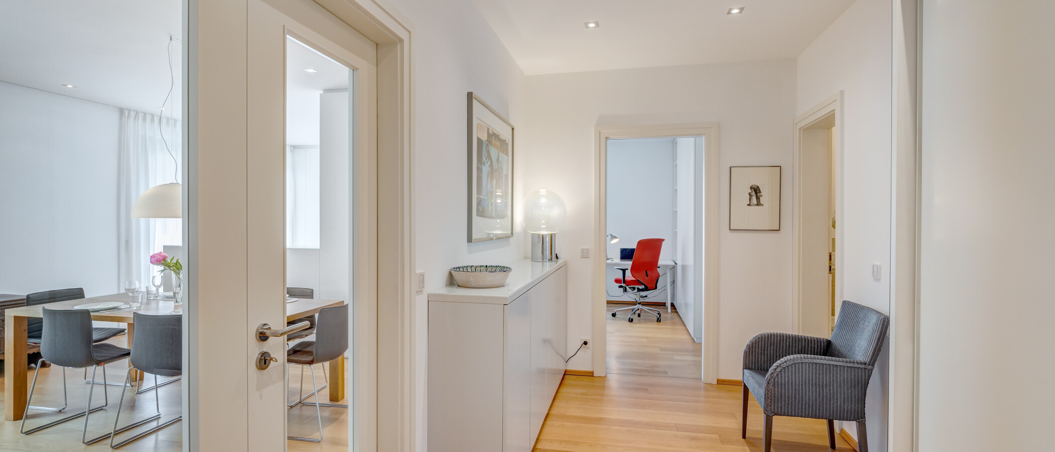 appartement München Bogenhausen 01 entrée/couloir 14869