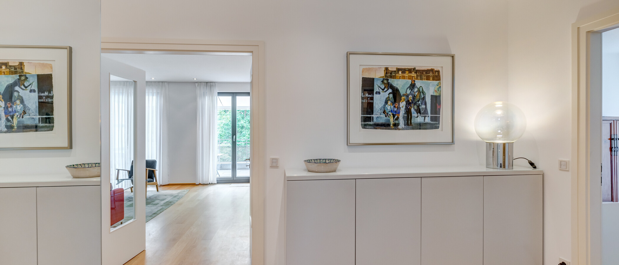 appartement München Bogenhausen 02 entrée/couloir 14869