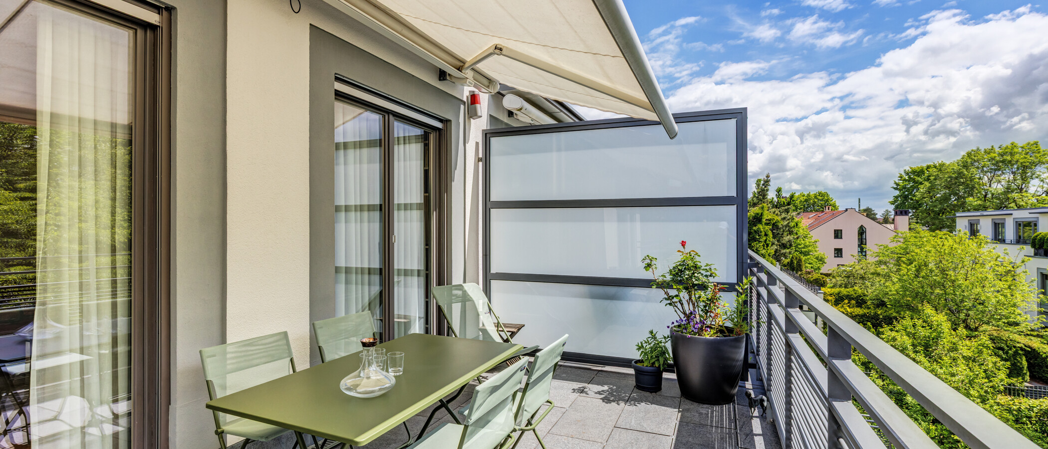 appartement München Bogenhausen 01 terrasse sur le toit 14869
