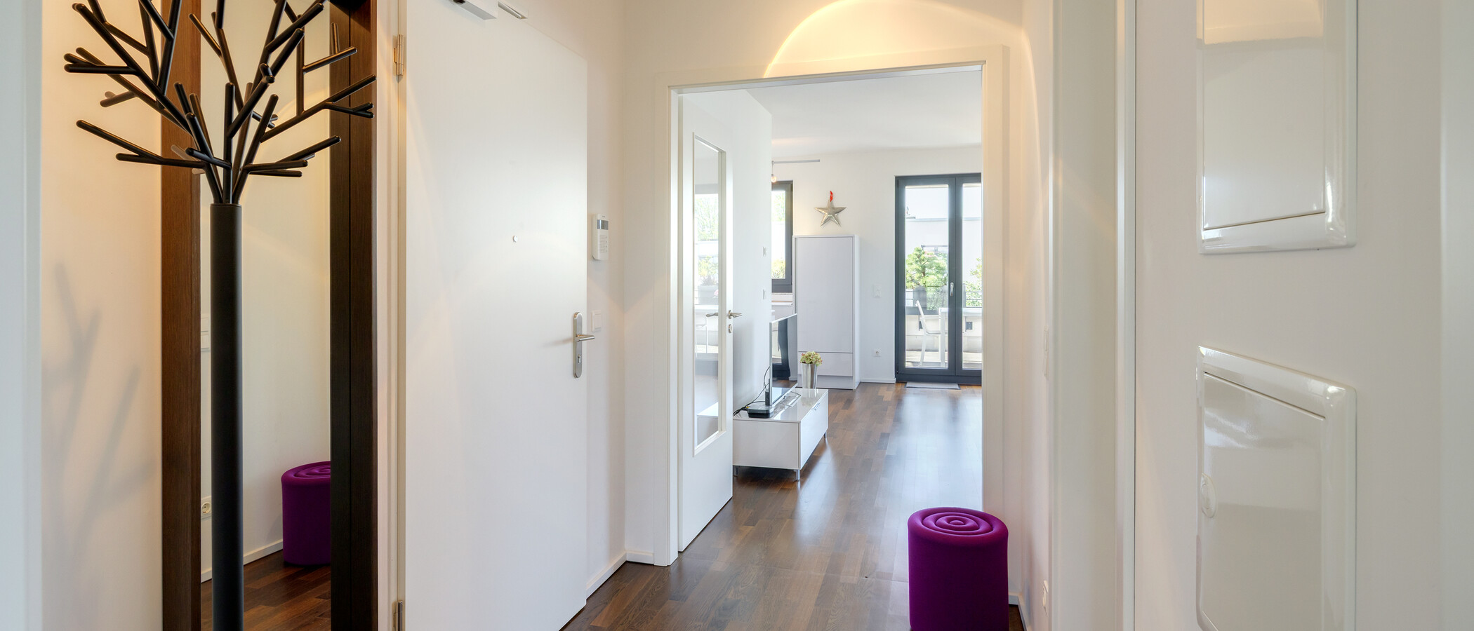 appartement avec terrasse sur le toit München Altbogenhausen 02 entrée/couloir 14872