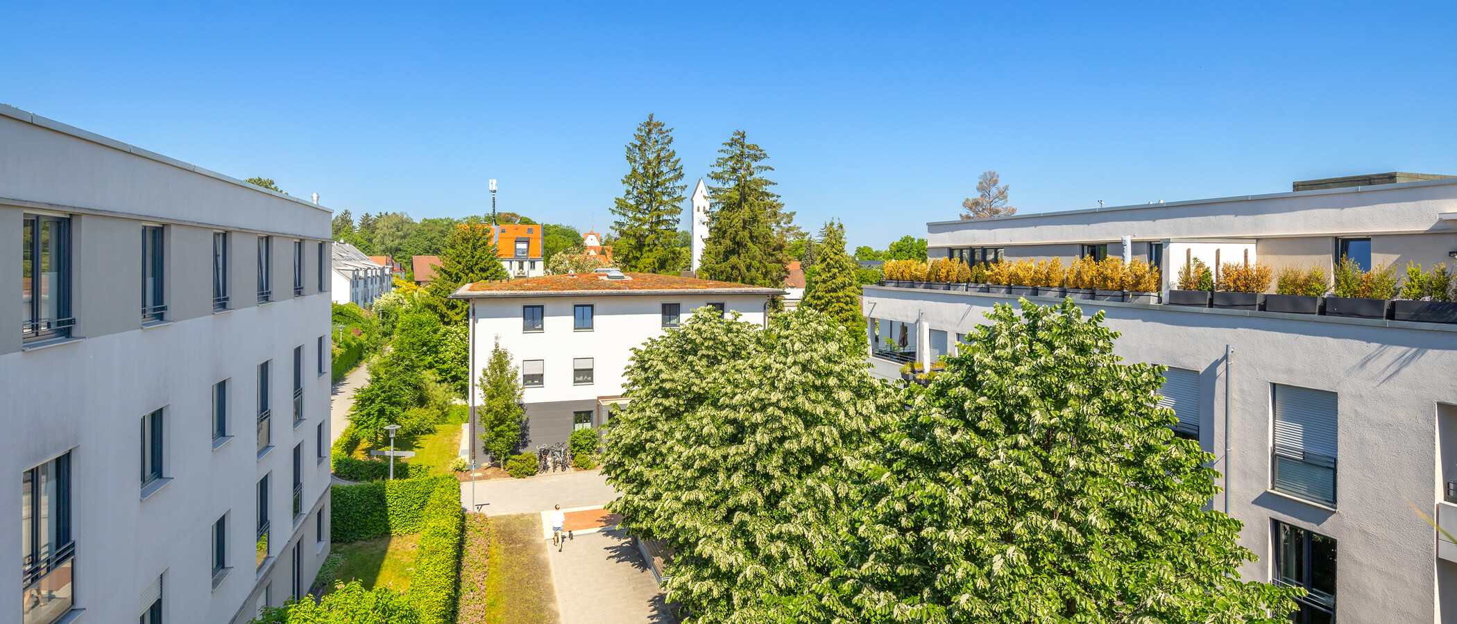 appartement avec terrasse sur le toit München Altbogenhausen 03 vue 14872