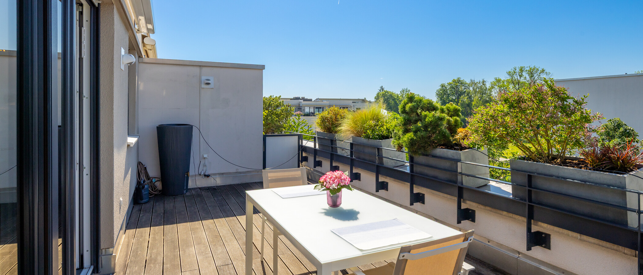 appartement avec terrasse sur le toit München Altbogenhausen 02 terrasse sur le toit 14872