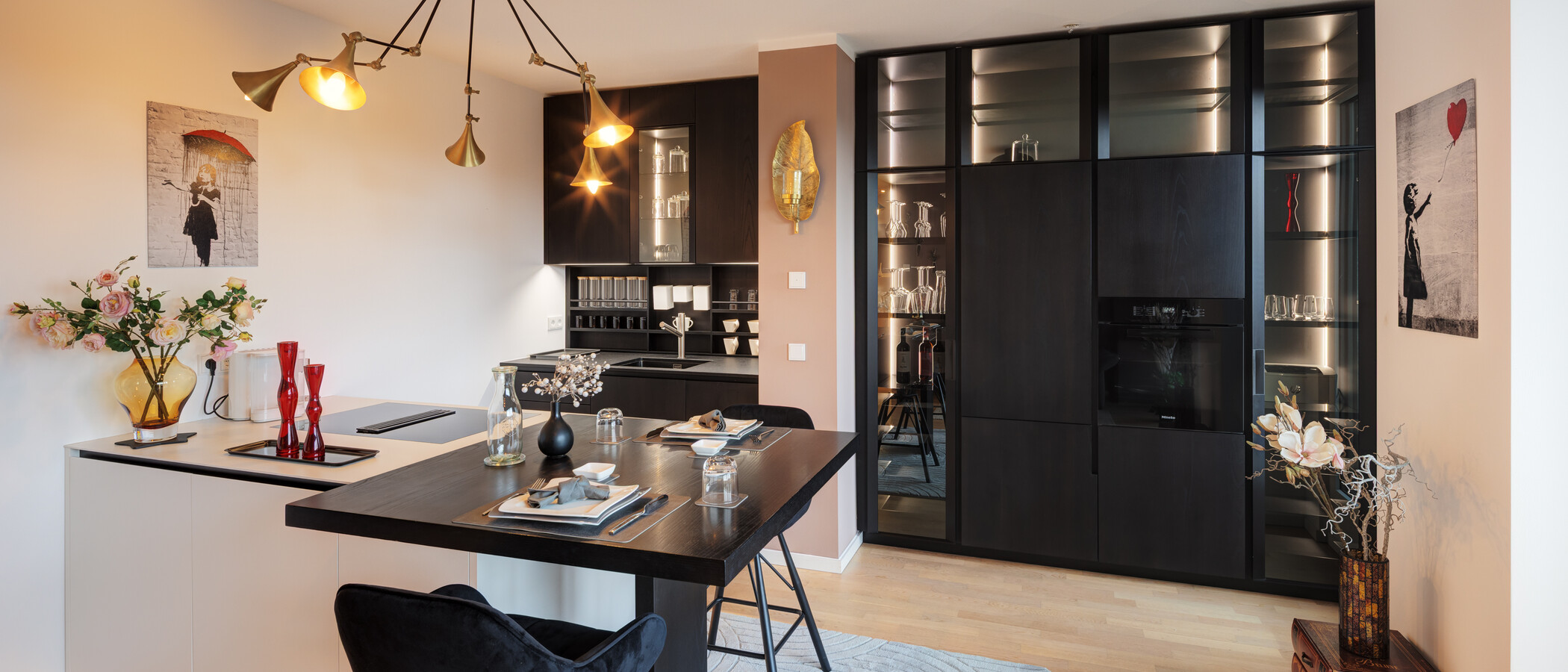 appartement avec terrasse sur le toit München Sendling 01 cuisine 14873