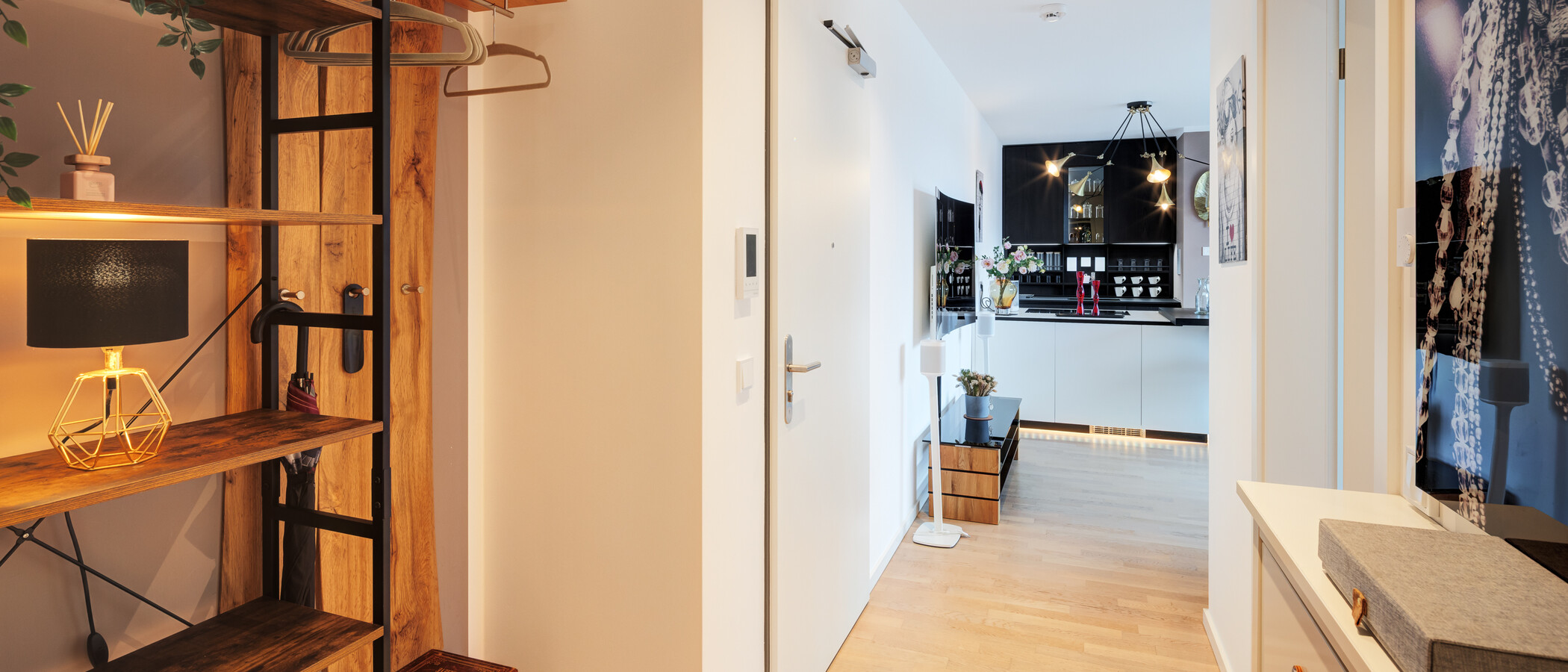 appartement avec terrasse sur le toit München Sendling 02 entrée/couloir 14873