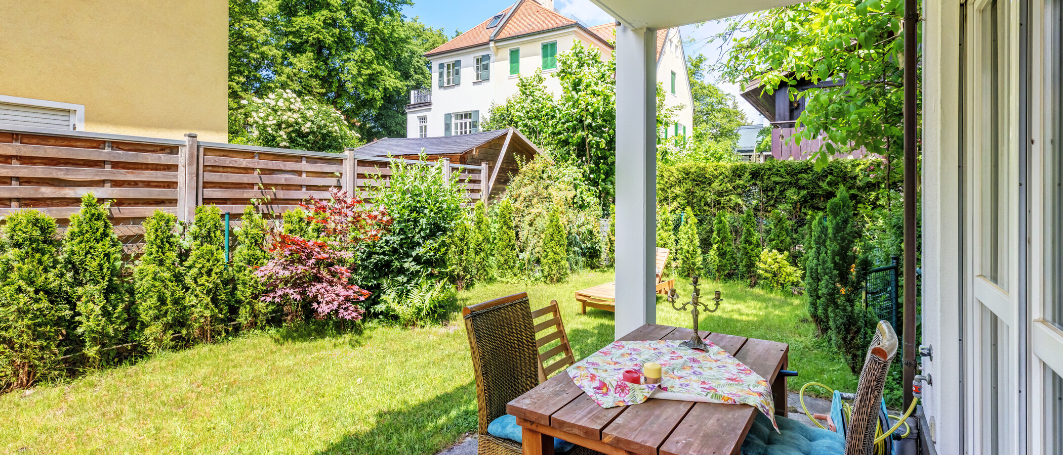 appartement avec jardin München Pasing 01 1ère terrasse 14874