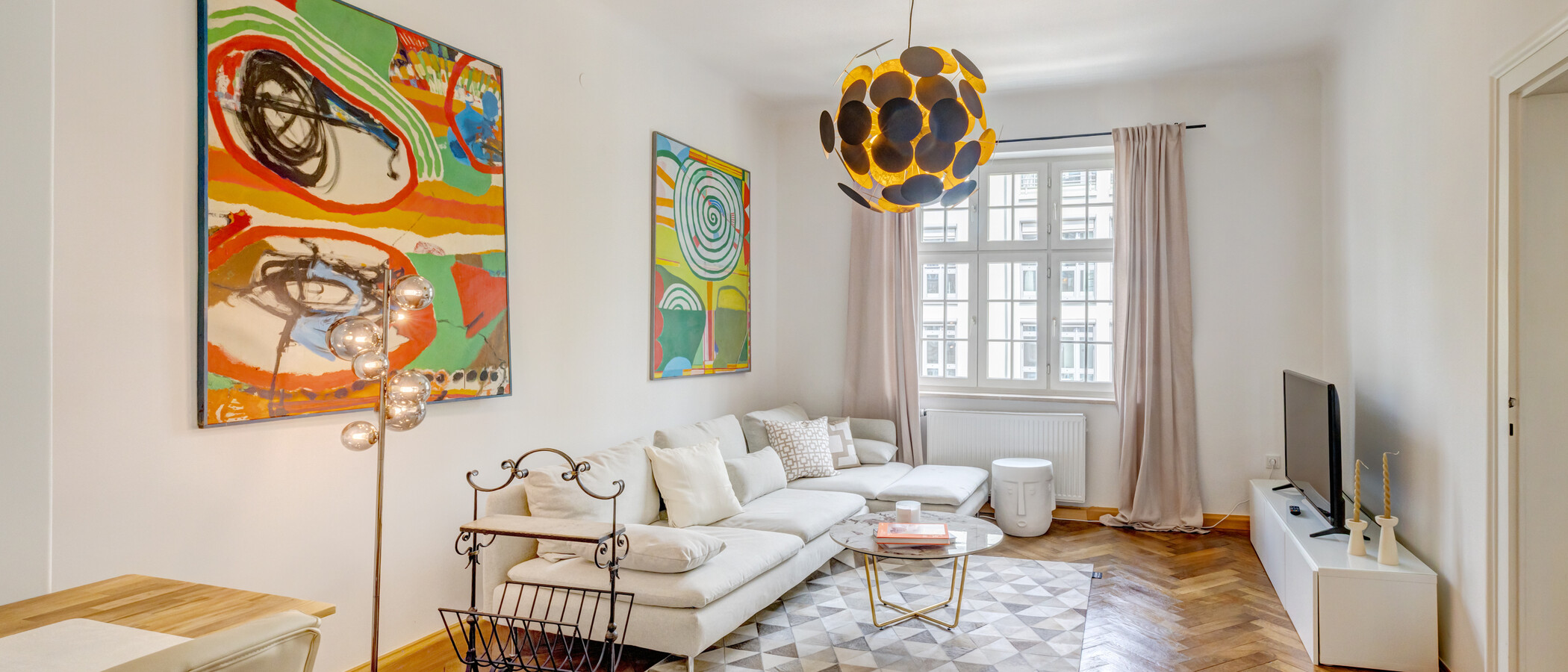 appartement München Haidhausen 01 salle de séjour 14875
