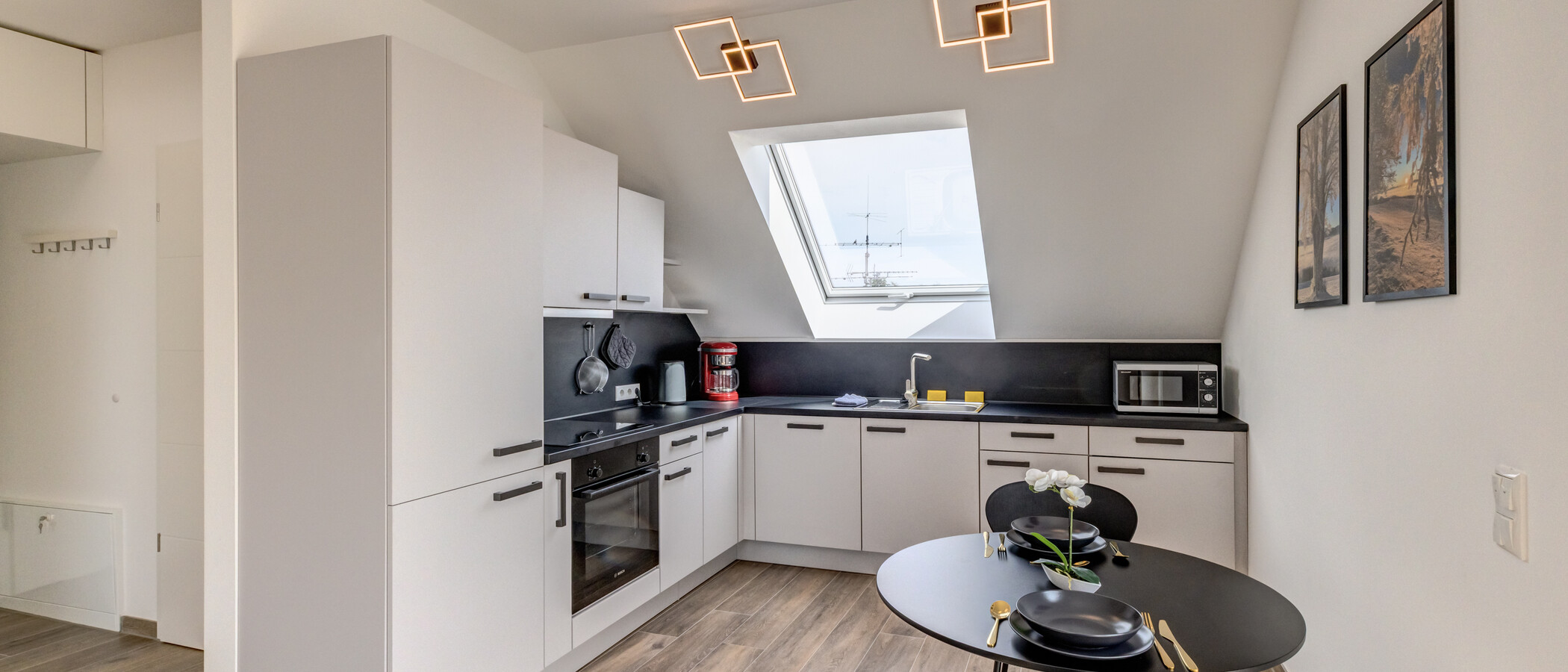 appartement sous les toits München Trudering 03 pièce à vivre 14876