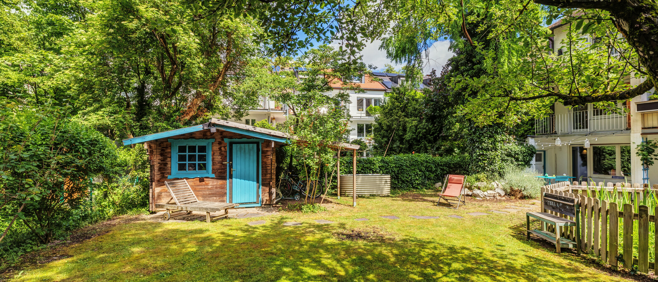 appartement München Nymphenburg 01 jardin 14877