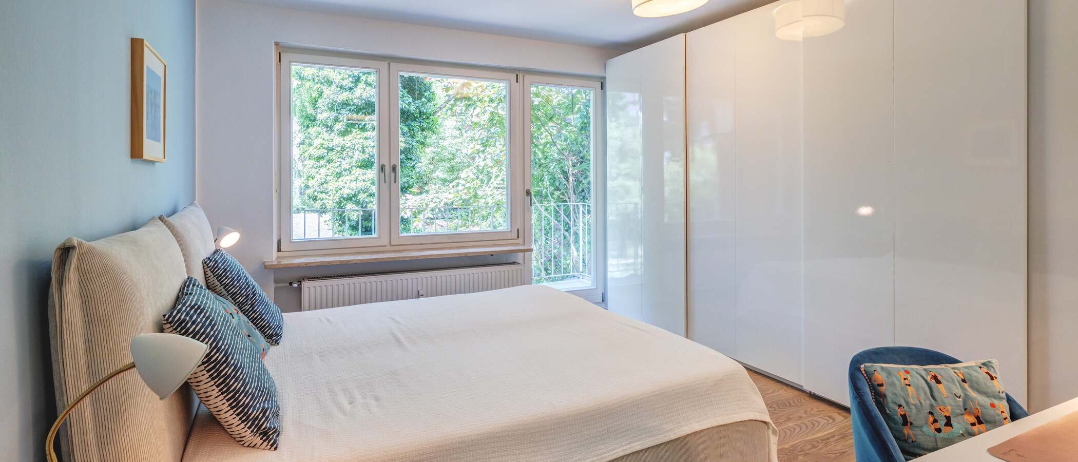 appartement München Nymphenburg 01 1ère chambre 14877
