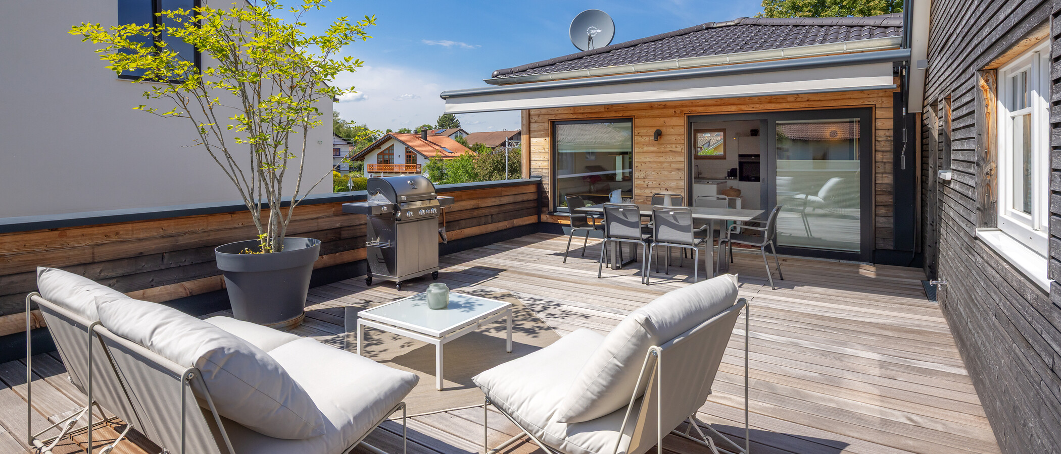 maison mitoyenne Feldafing 01 terrasse sur le toit 14879