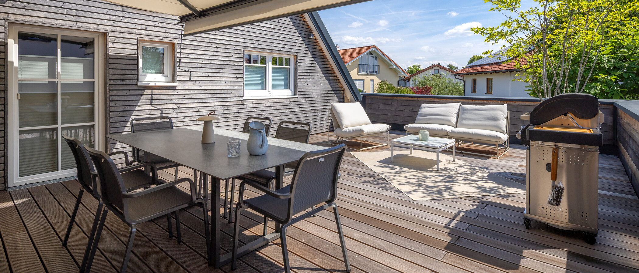 maison mitoyenne Feldafing 02 terrasse sur le toit 14879