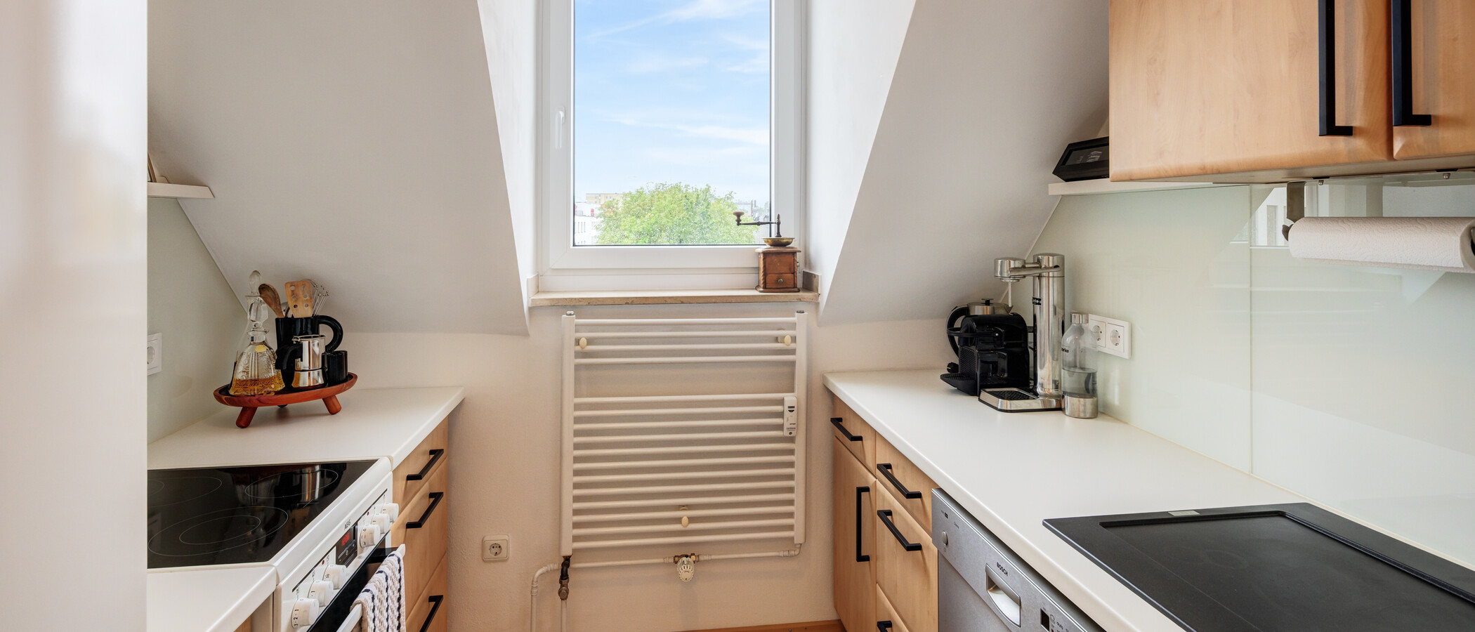 appartement sous les toits München Sendling-Westpark 01 cuisine 14882