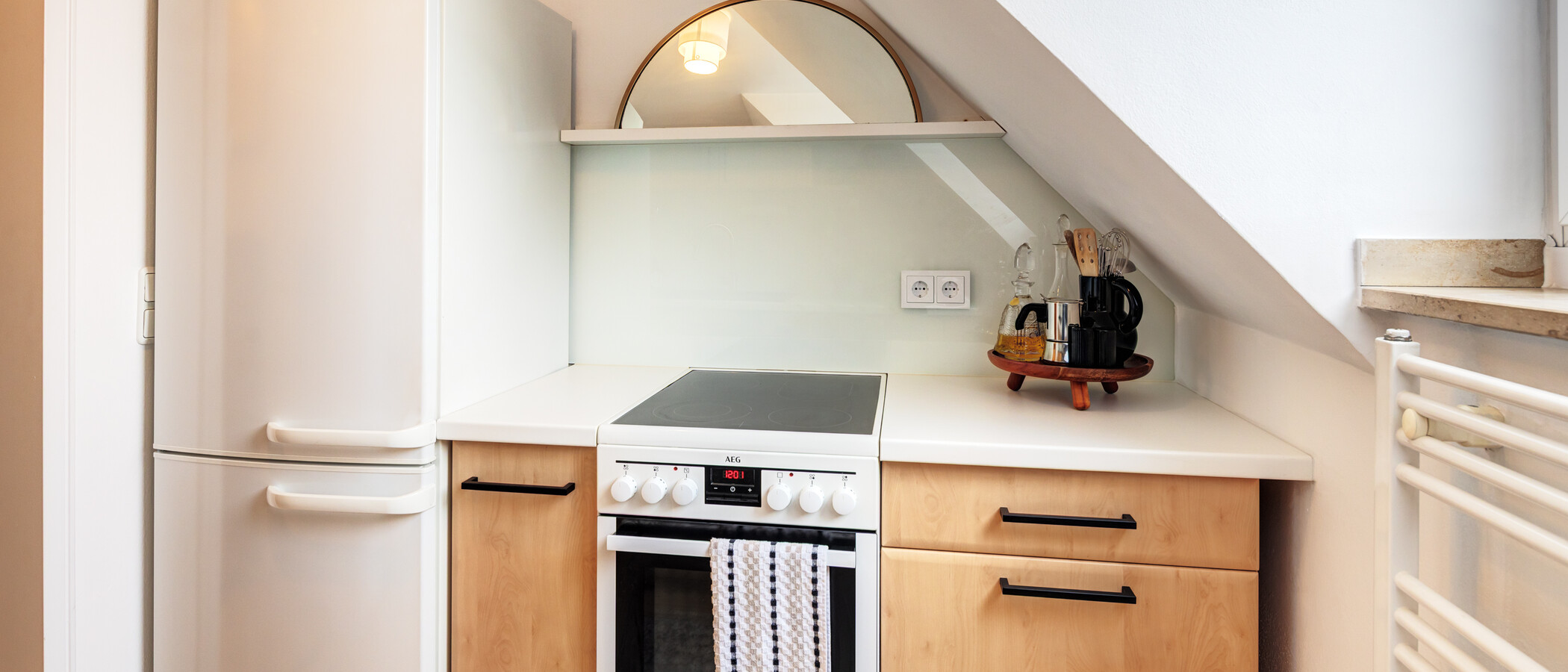 appartement sous les toits München Sendling-Westpark 02 cuisine 14882