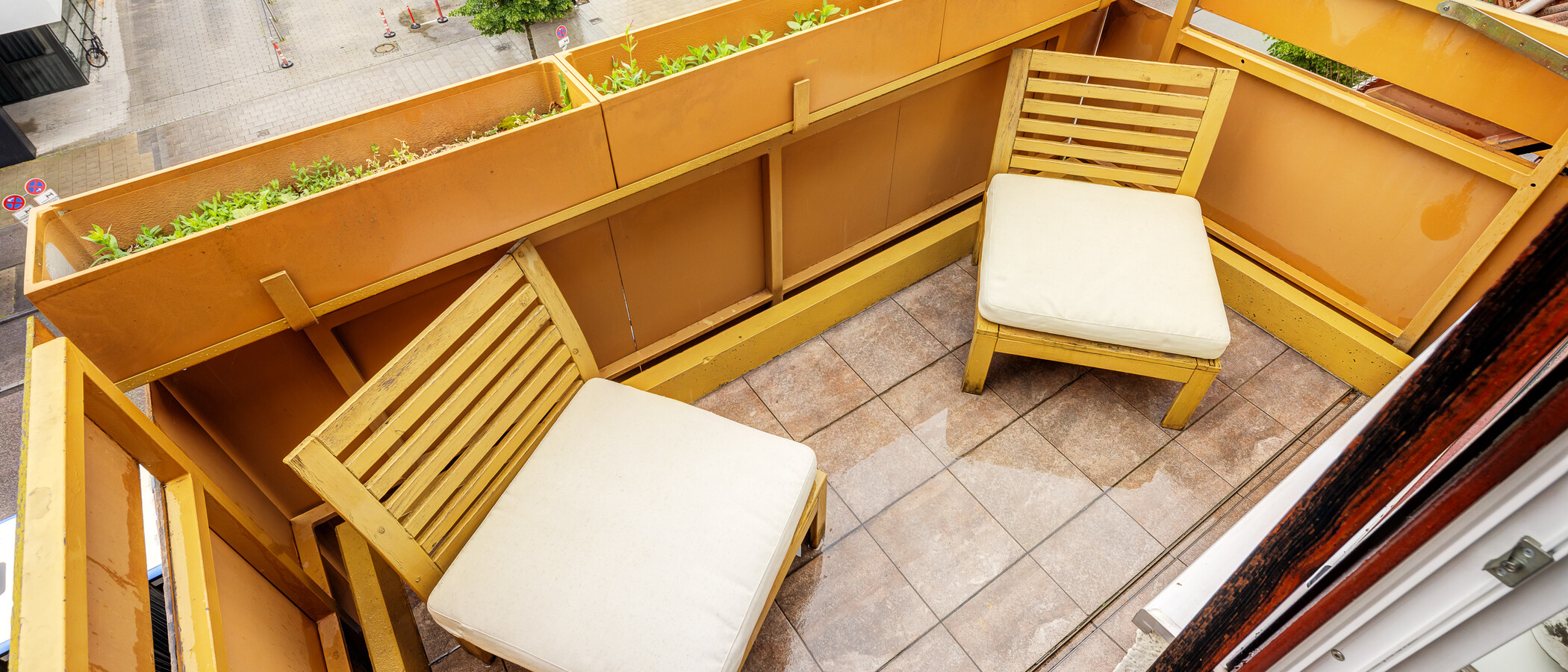 appartement sous les toits München Sendling-Westpark 01 balcon 14882
