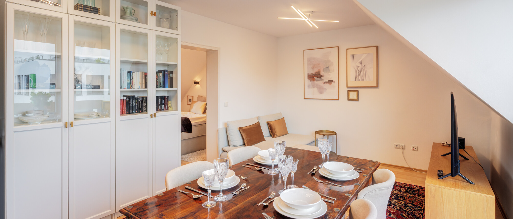 appartement sous les toits München Sendling-Westpark 02 pièce à vivre 14882