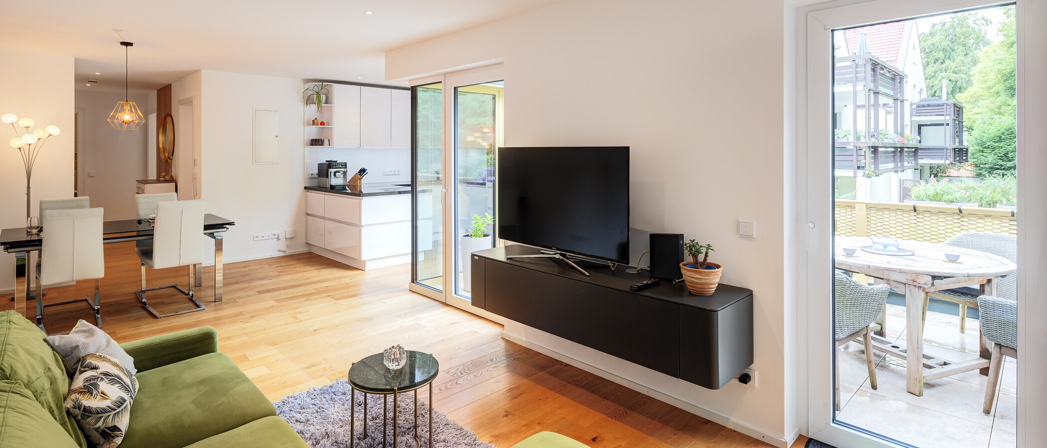 appartement München Solln 03 pièce à vivre 14884
